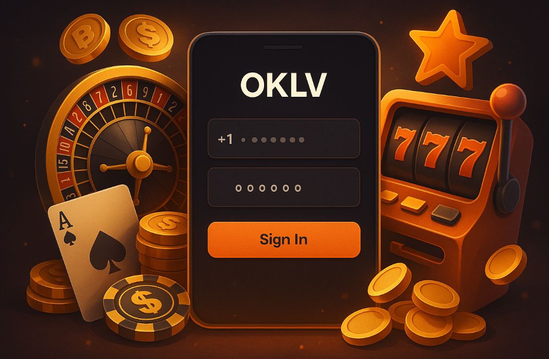 OKLV account login screen